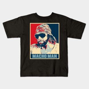 Macho Man // The Cream Of The Crop Hope Poster Art Kids T-Shirt